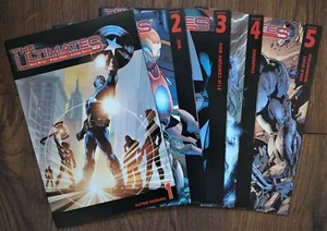 Ultimates #1-5 (2002 Marvel) Lot of 5, Bryan Hitch & Mark Millar VF/NM - Picture 1 of 2
