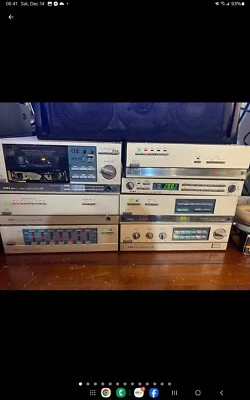 Aiwa Vintage Mini Stereo System - Image 1 of 4