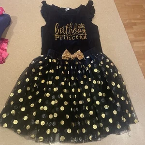 Girls Kids Birthday Party Princess Outfit Bow Tutu Skirt Dress Set Age 10 12 150 - Picture 1 of 5