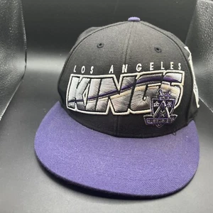 Los Angeles Kings Snapback Hat Cap Black And Purple - Picture 1 of 8