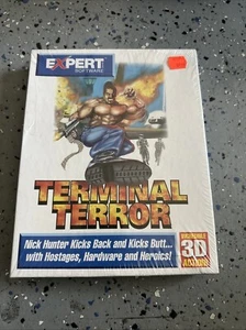 Terminal Terror 1994 PC Game 3.5 Floppy Disks New - Picture 1 of 17