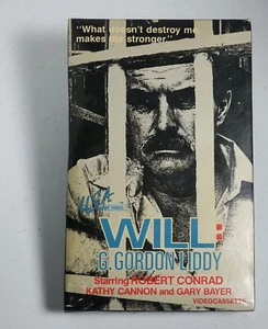 SELTENE VHS Will: G. Gordon Liddy - 1984 mit Klappschachtel und Umkarton - Bild 1 von 3