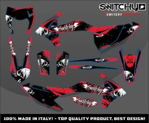 Set Sticker Graphics Kit Skullz Og for Motorcycle EXC 125 150 250 300 2017 2018 - Picture 1 of 1