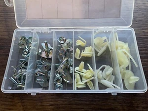 Chevy Buick door fender side moulding trim clip assortment for 1/2” to 1” wide - Bild 1 von 1