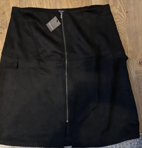 Women Zip Midi Skirt From JDWILLIAMS Size UK 20 New With Tag - Picture 1 of 3