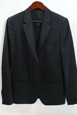 Jaqueta Blazer Preta de Poliéster e Lã VINCE #234 Tamanho 40 R - Imagem 1 de 4