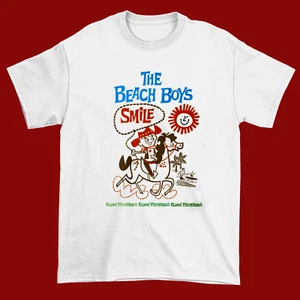Neu The Beach Jungen Smile T-Shirt Live Zeichnung weiß unisex D937 - Bild 1 von 3