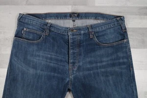 Mens Armani Jeans J21 Stretch Regular Fit Blue Jeans W36 L32 - Picture 1 of 13