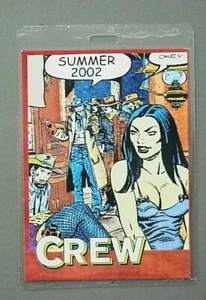 Bob Dylan backstage pass Laminated Auth. Summer Tour 2002 CREW - Picture 1 of 1