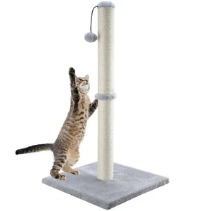 34“ Tall Cat Scratching Post Large Vertical Scratcher for Indoor Cats & Kittens - Picture 1 of 7