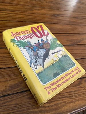 Journeys Through Oz By L. Frank Baum. A Collection Of 2 Oz Stories 1979 VG HC/DJ - Image 1 of 4