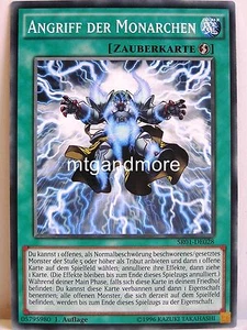Yu-Gi-Oh - 1x Angriff der Monarchen - SR01 - Structure Deck Emperor of Darkness - Bild 1 von 1