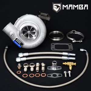 MAMBA 7+7 Universal Ball Bearing Turbocharger 3" 5200 GTX2871R .64 T3 V-Band EWG - Picture 1 of 9