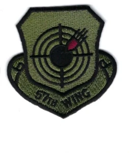 PATCH USAF 57TH WING VERS 4 NELLIS AFB B9-21 - Bild 1 von 1