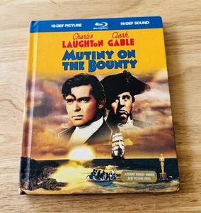 Mutiny on the Bounty 1935 Blu-ray Digibook Clark Gable Charles Laughton - Picture 1 of 2