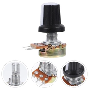 Potenciómetro Ajustable 20 Piezas con Perilla Potenciómetro Cónico Rotativo Lineal - Imagen 1 de 12