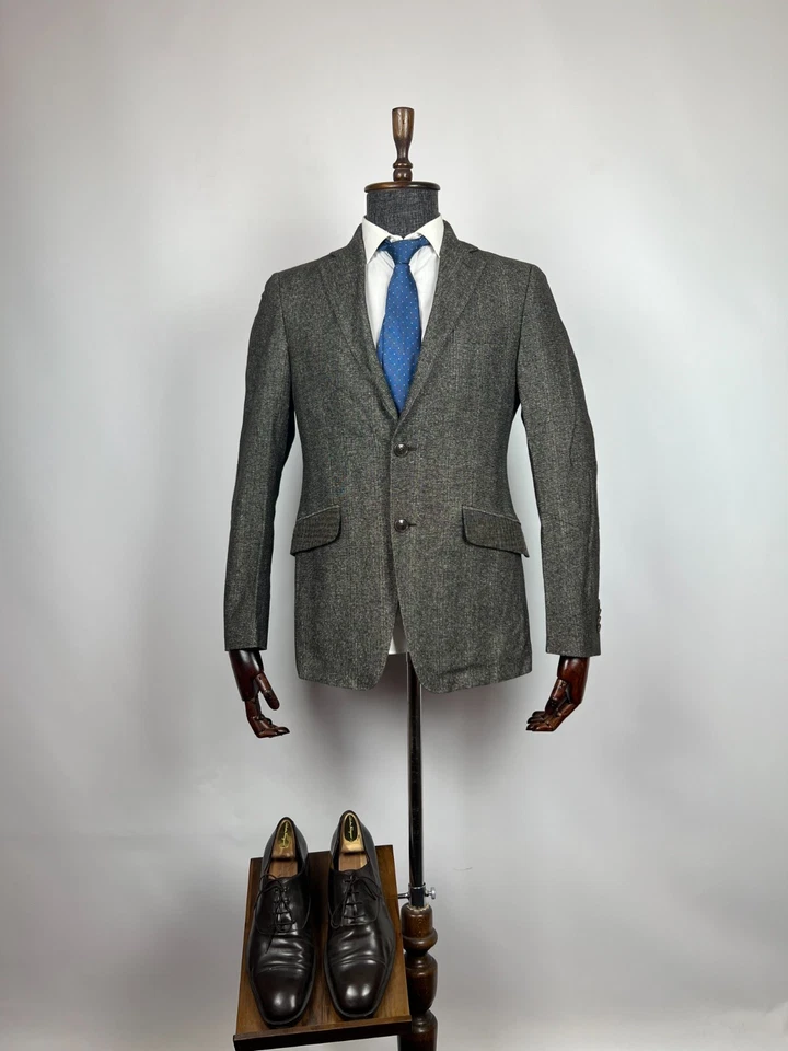 Chaqueta Blazer Italiana de Lujo Etro Milano Para Hombre Retazos Parche en el Codo Talla US 38 Foto 1 de 4