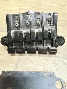 Babicz FCH 3-Point 4-String Bass Bridge, Black w/ Shim - Picture 1 of 4