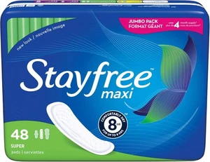 Stayfree Ultra Thin Long Super Pads Without Wings 48 Stück Multi-Fluid Protec... - Bild 1 von 7