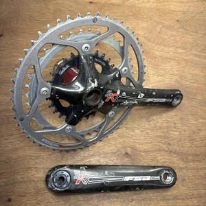FSA SL-K Carbon Road BikeTriple Crankset 52/42/28 Mega Exo 130BCD 172.5mm - Picture 1 of 16