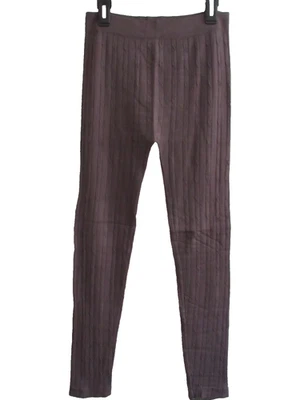 prime cut gray cable knit legging hose footless one size NWOT - Image 1 of 4