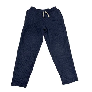 Janie and Jack Quilted Pull On Sweat Pants Joggers Blue Size 8 Unisex - Picture 1 of 7