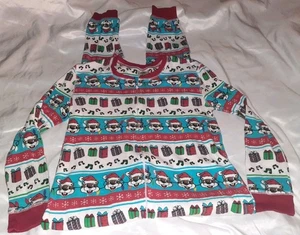 BUC-EE'S ONE-PIECE THERMAL PJS CHRISTMAS HOLIDAY SIZE S ADULT UNISEX ZIPPER - Picture 1 of 4