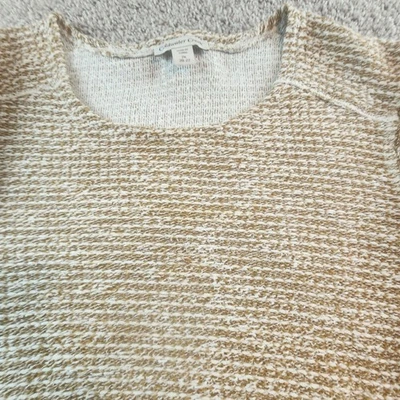 Coldwater Creek 女式 2X Marled 针织毛衣 3/4 袖 — 第 1/4 张图片