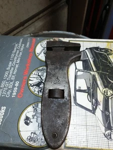 Richards Tent Brand Adjustable Spanner  Laminated Vintage - Foto 1 di 12