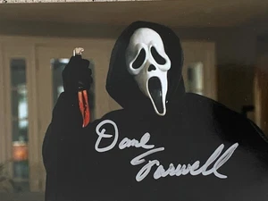 DANE FARWELL "GHOST FACE" SIGNED HANDSIGNIERT "SCREAM" 8X10 FOTO COA #2 - Bild 1 von 1
