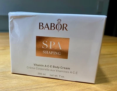 Babor Spa Shaping - Vitamin A-C-E Body Cream 200ml  NEU - Bild 1 von 3