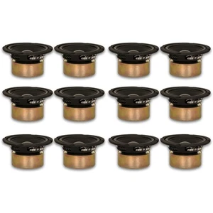 12 Goldwood Sound GW-5028/S Shielded 5.25" Woofers 130 Watt each 8ohm Speakers - Picture 1 of 5