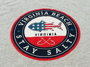 Stay Salty Virginia Beach T Shirt Mens 4XL NWOT - Picture 1 of 7