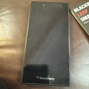 Blackberry Leap (Excellent Condition ) BBOS10 Black Smartphone 16GB unlocked - Afbeelding 1 van 14