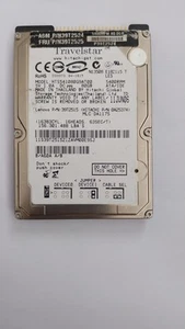 Hitachi HTS541080G9AT00 80GB 2.5" IDE (PATA) Hard Drive - Tested & Wiped, Ready - Afbeelding 1 van 3
