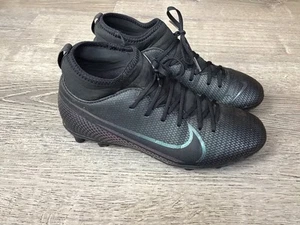 Nike Youth 5Y JR Superfly 7 Club FG Cleats Soccer Mercurial AT8150-010 Black - Picture 1 of 11