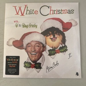 Bing Crosby White Christmas Hot Pink Picture Disc Vinyl Brand New Sealed - Picture 1 of 2