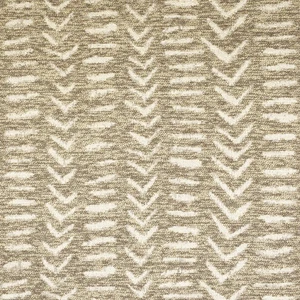 Woven Tribal Geometric Home Decor OYSTER Furniture Upholstery Pillow Fabric BTY - Picture 1 of 6