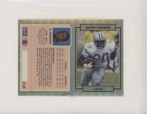 1990 Action Packed Samples Unfolded Barry Sanders #248 HOF - Picture 1 of 3