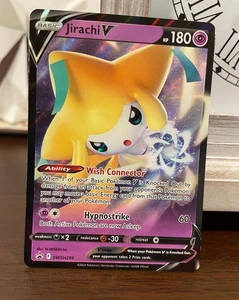 Pokemon TCG Jirachi V SWSH299 SWSH: Sword & Shield Promo Cards Holo - Picture 1 of 2