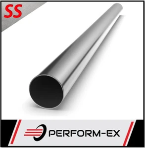 1.25" INCH (32MM) 304 GRADE STAINLESS STEEL EXHAUST PIPE TUBE 1 METRE - Picture 1 of 2