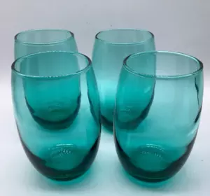 Cristar Rauchgrün Stiellose Weingläser Kelche 16 Oz, 4 7/8", 4er Set - Bild 1 von 4