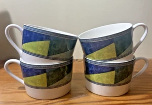 Lot of 4 MIKASA ULTIMA COFFEE CUPS Mugs HK230 COLOR - Picture 1 of 6