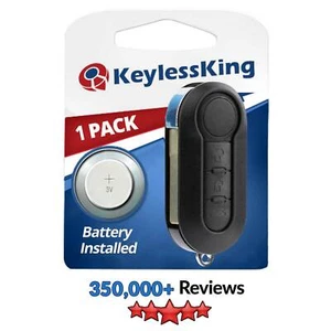 New Keyless Entry Remote Car Key Fob for 2012 2013 2014 2015 Fiat 500 500L - Picture 1 of 4
