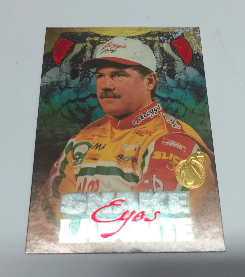 Terry Labonte 1997 Wheels Viper Snake Eyes All Etched Foil Insert FIRST STRIKE - Image 1 of 1
