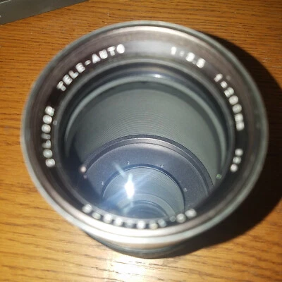Soligor Tele-Auto 1:3.5  F=200mm Camera Lens Nikon Non-AI tele-converter preown - Image 1 of 2