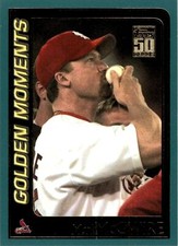 2001 Topps #377 Mark McGwire Home Team Advantage Great!
