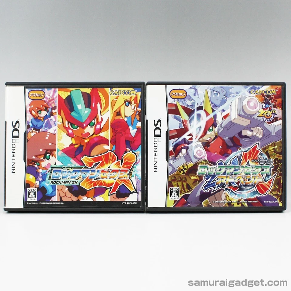Mega Man ZX & Mega Man ZX Advent (2Games) Nintendo DS [Japan] NDS (Rock Man ZX) - Image 1 of 4