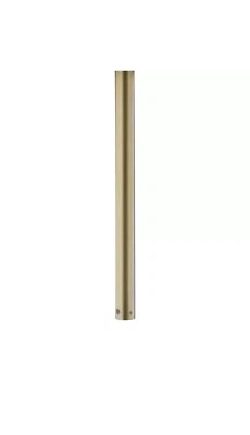 Progress Lighting AirPro Collection 36 in. Ceiling Fan Downrod in Vintage Brass - Image 1 of 4