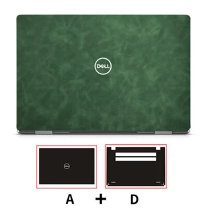 Leather Sticker Skin Cover Decals for Dell Inspiron 5420 14" 2022 Laptop Case - Picture 1 of 22